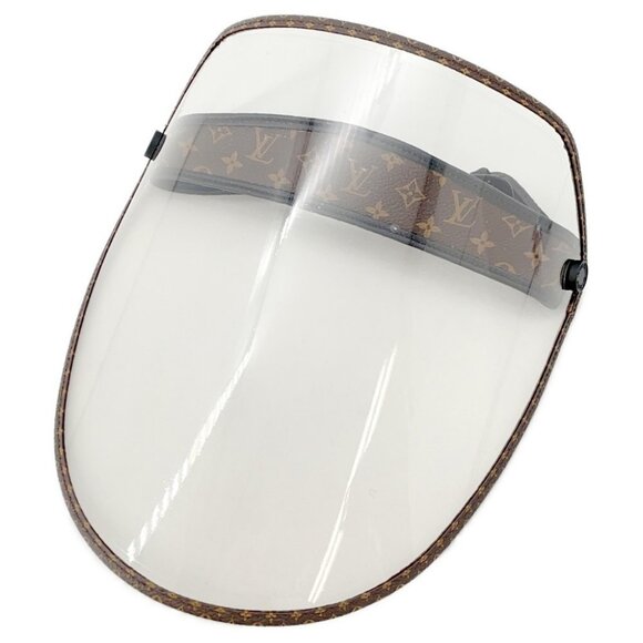 LOUIS VUITTON Visor LV Shield Monogram Transparent/Brown M76727 - Picture 1 of 8